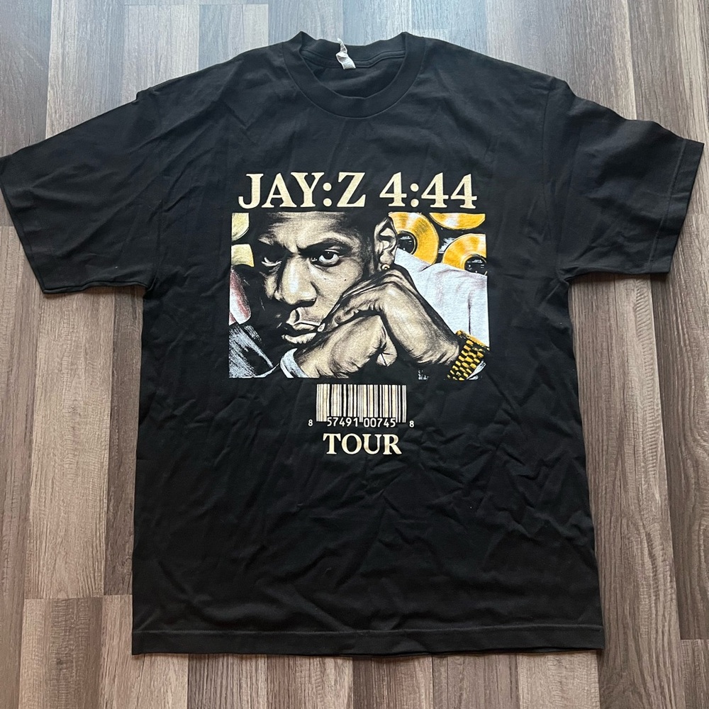 Jay Z tour rap hip hop shirt Vtg y2k size L mint